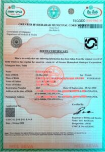 Birth Certificate Agents In Hyderabad - Zill Services™